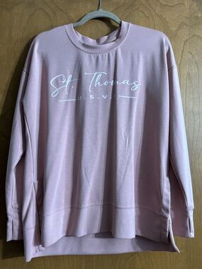 U.S.V.I. Pink Crewneck Sweatshirt